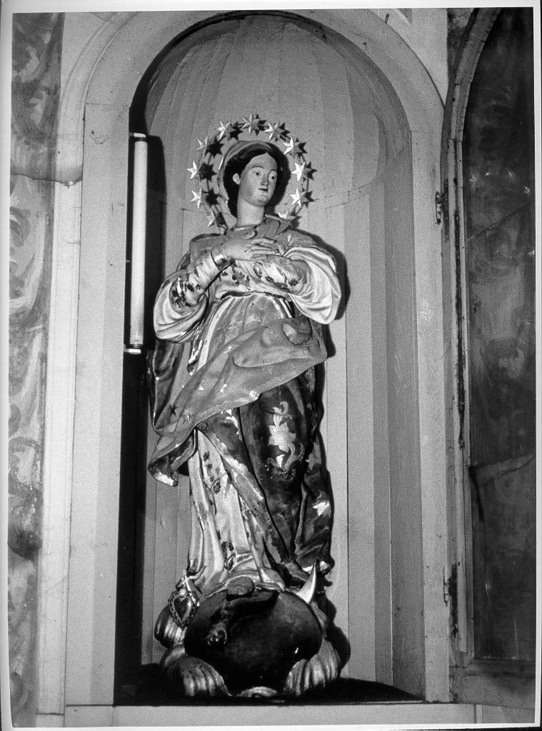 Madonna Immacolata (statua) - ambito lunigianese (seconda metà sec. XVIII)