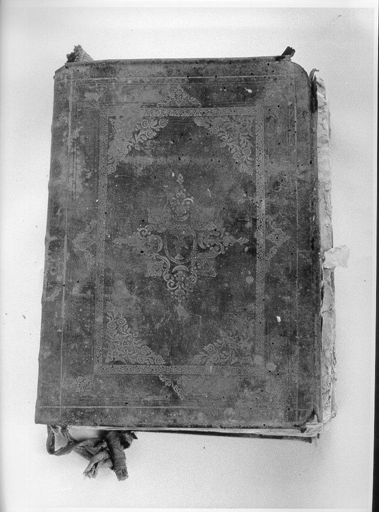 coperta di libro liturgico - bottega veneta (sec. XVIII)