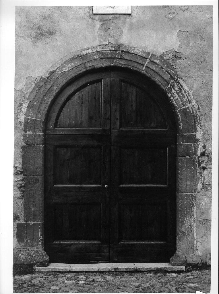 portale, opera isolata - bottega toscana (sec. XVI)