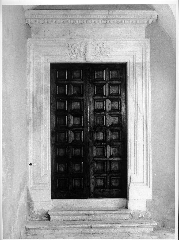 portale, opera isolata - bottega toscana (sec. XVI)