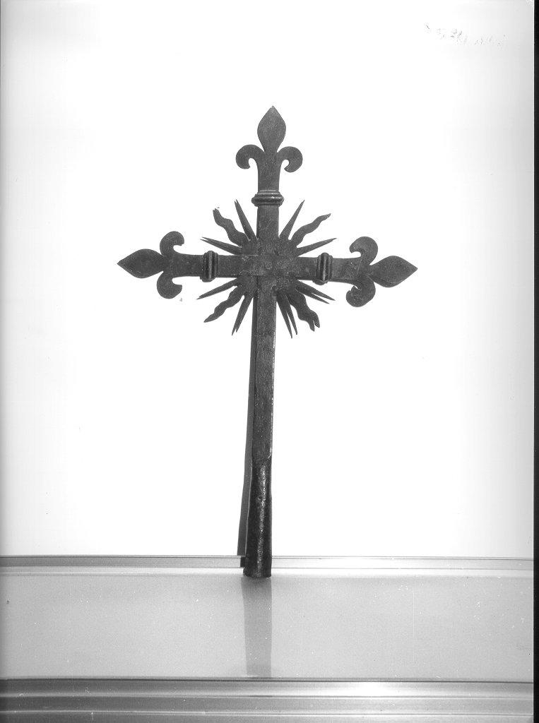 croce, opera isolata - bottega toscana (sec. XVII)