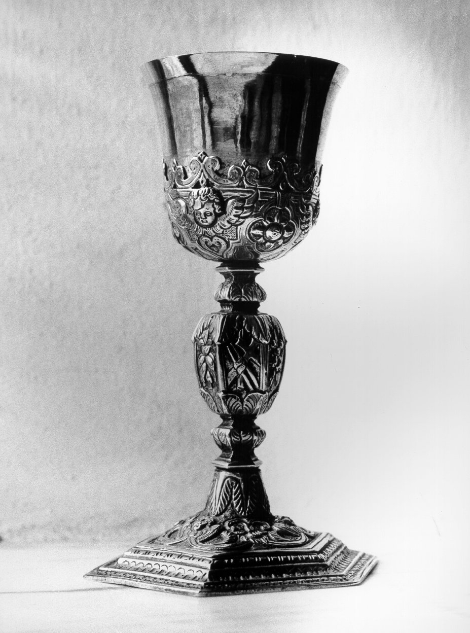 calice - bottega italiana (sec. XIX)