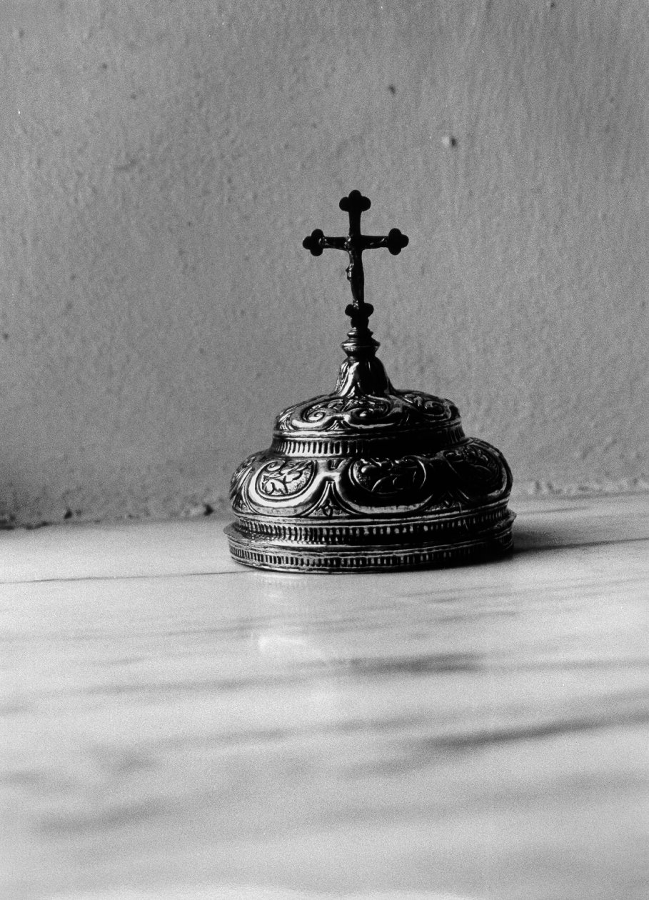 coperchio di pisside - bottega italiana (sec. XVIII)