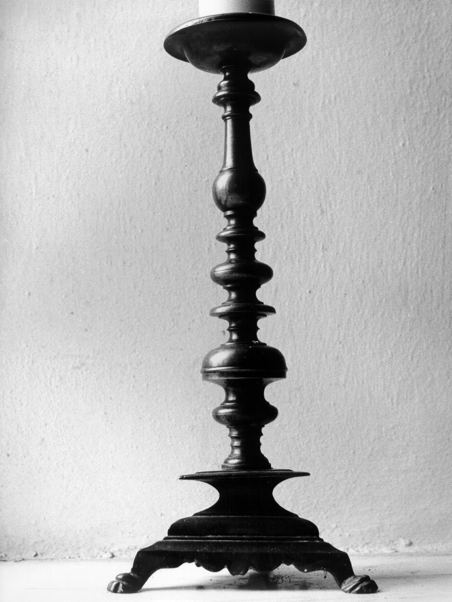 candeliere, serie - bottega toscana (sec. XIX)