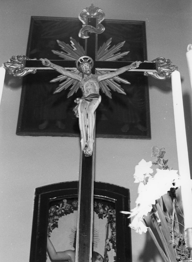 crocifisso - ambito lunigianese (sec. XIX)