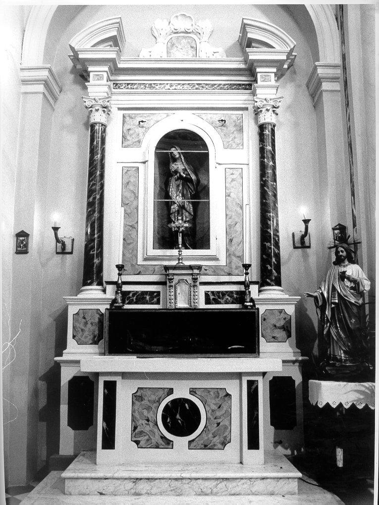 altare - ambito lunigianese (sec. XIX)