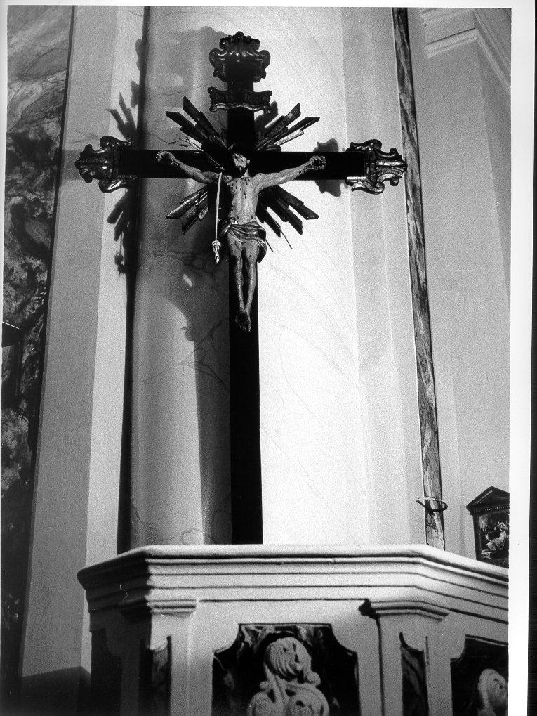 crocifisso - ambito lunigianese (fine sec. XIX)