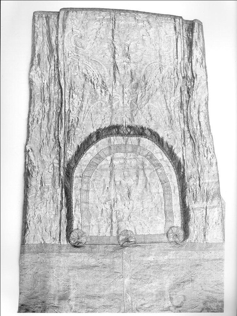 paramento liturgico - manifattura toscana (fine/inizio secc. XIX/ XX)