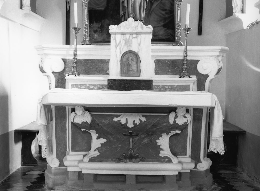 altare - ambito lunigianese (prima metà sec. XVII)