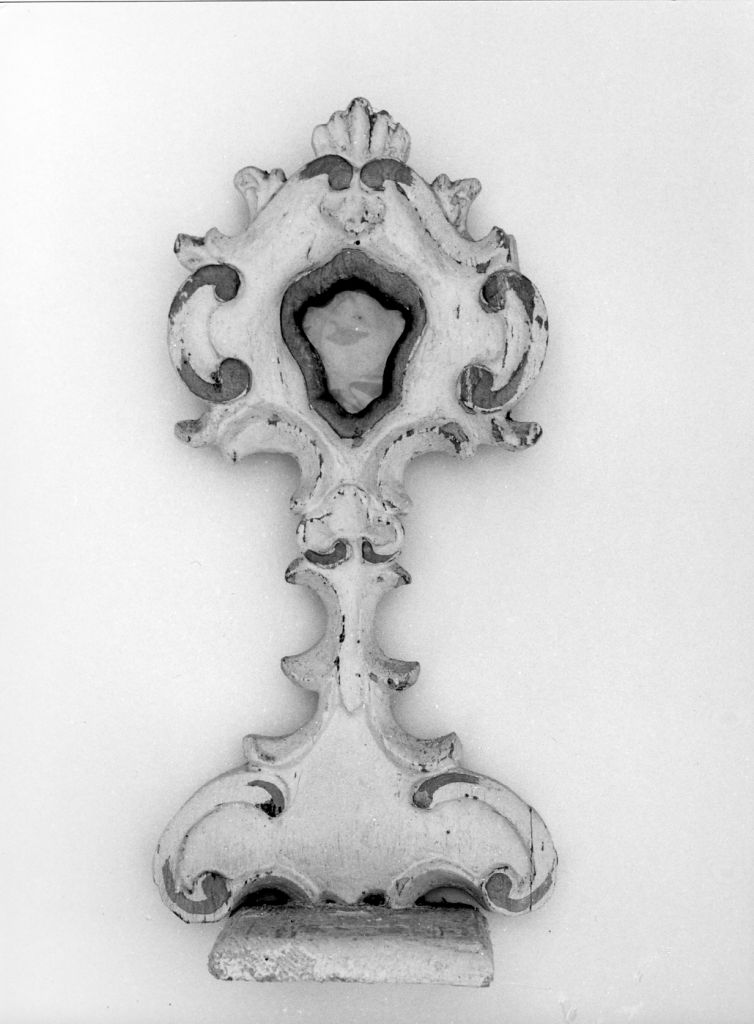 reliquiario - bottega toscana (?) (fine/inizio secc. XVIII/ XIX)