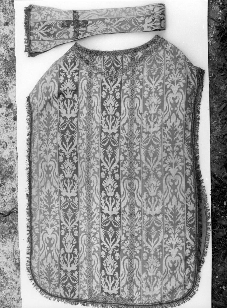 paramento liturgico - bottega toscana (sec. XVIII)