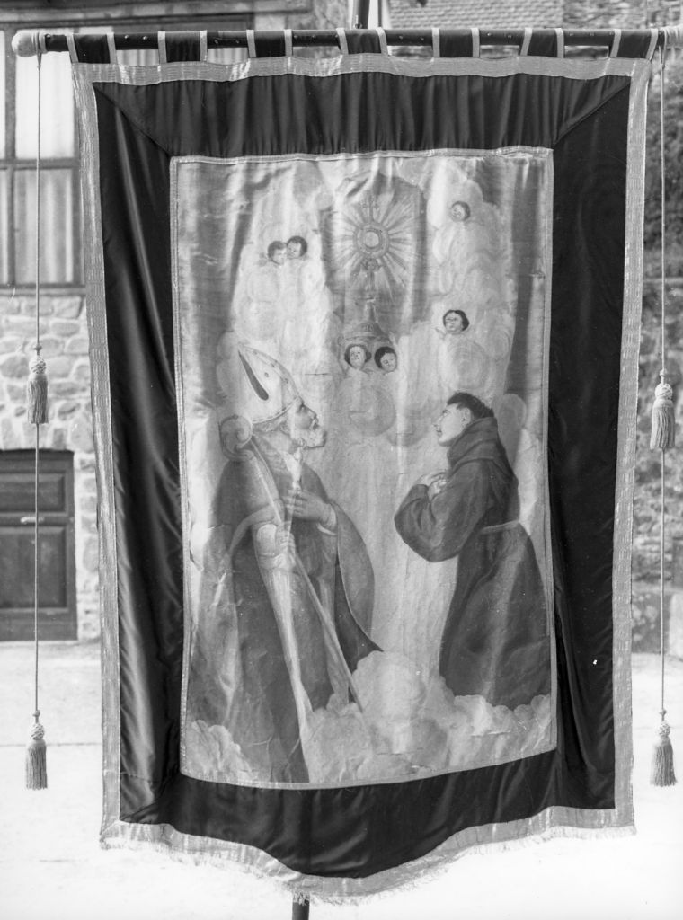 stendardo processionale - ambito lunigianese (inizio sec. XX)