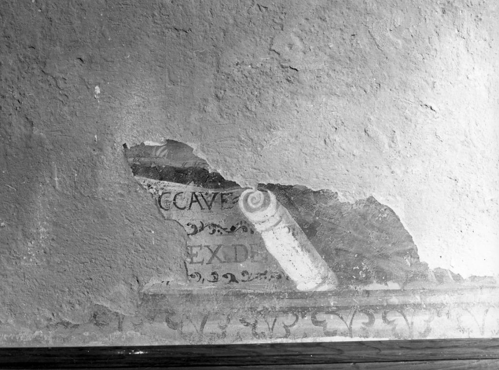 dipinto, frammento - ambito lunigianese (secc. XVII/ XVIII)