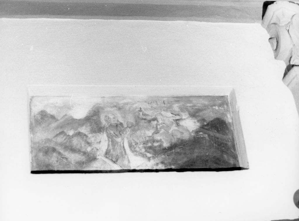 Sant'Antonio Abate nel deserto (dipinto) - ambito lunigianese (fine/inizio secc. XVII/ XVIII)