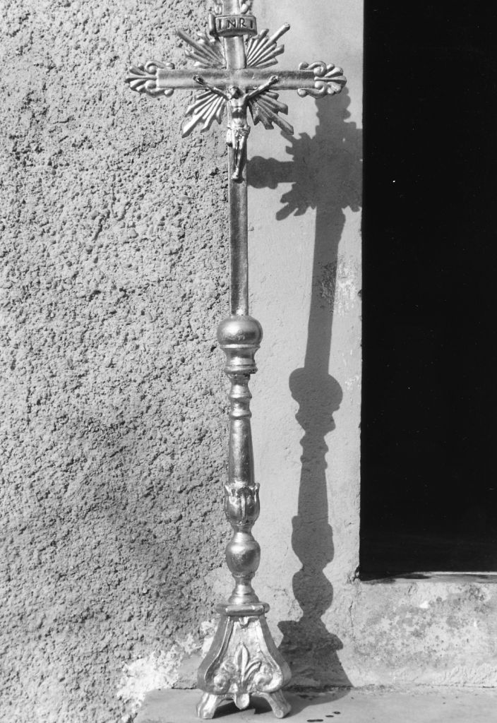 croce d'altare - ambito apuano (sec. XIX)