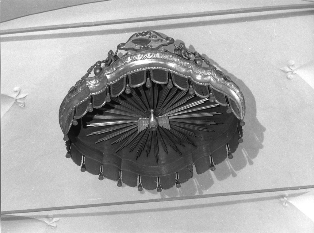 baldacchino - ambito italiano (fine sec. XIX)