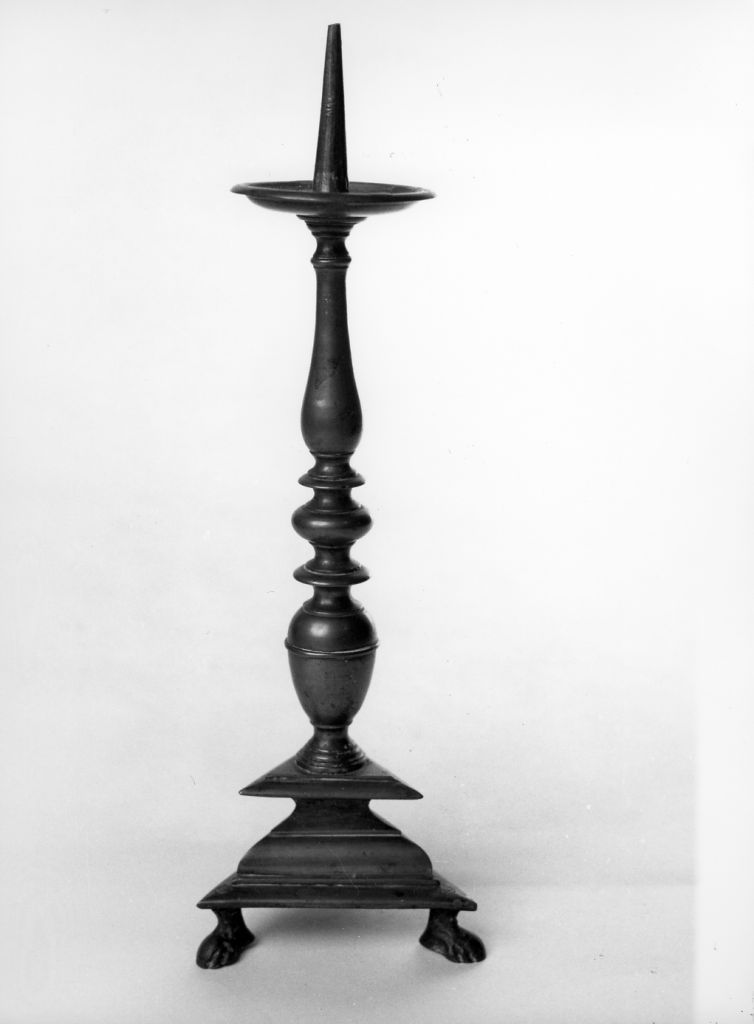 candeliere, serie - ambito italiano (fine/inizio secc. XVII/ XVIII)