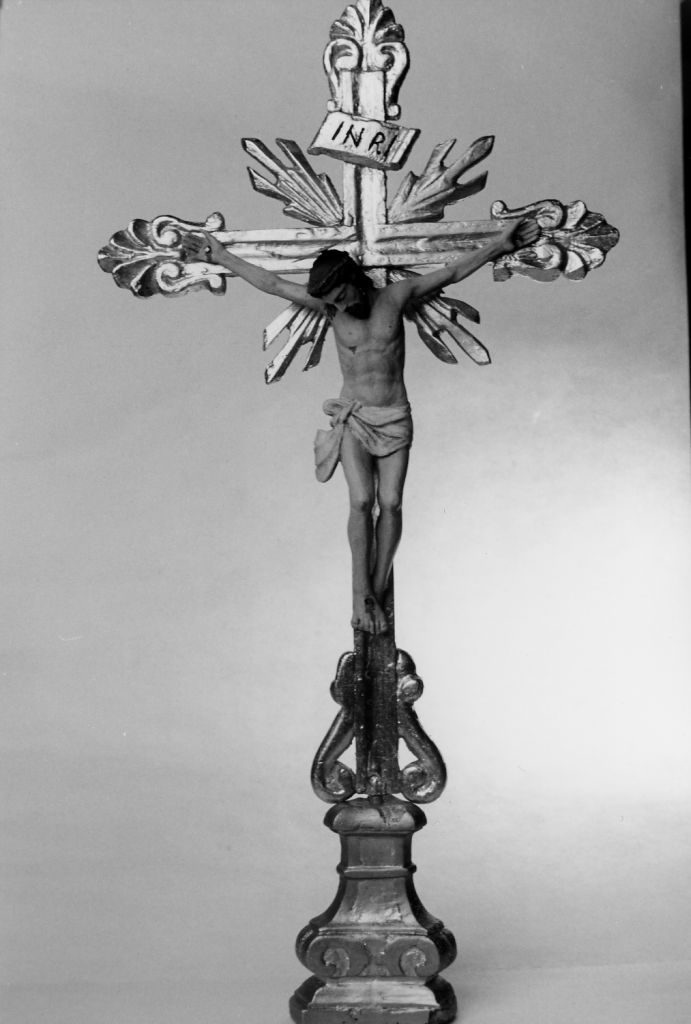 croce d'altare - ambito apuano (sec. XIX)