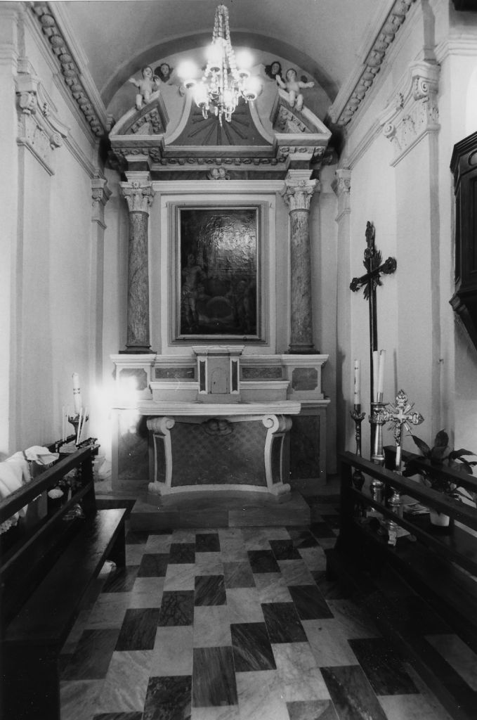 altare - ambito lunigianese (sec. XVIII)