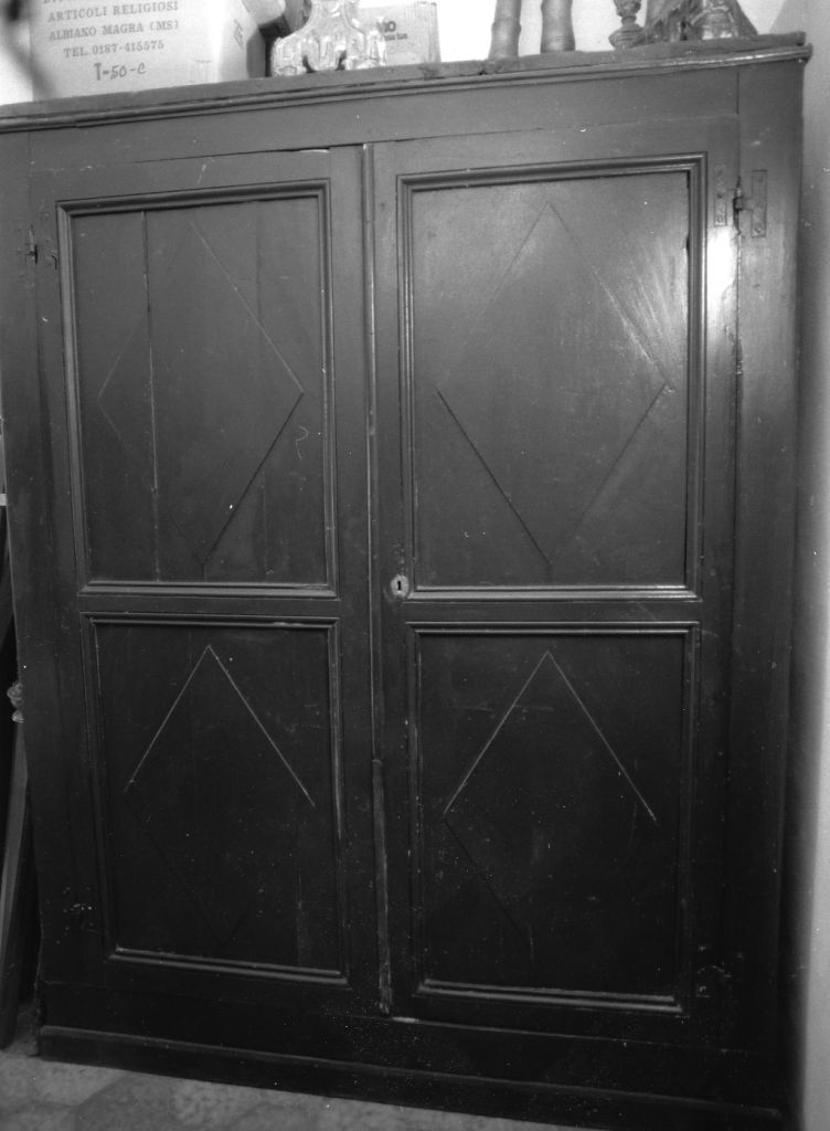 armadio - ambito lunigianese (inizio sec. XIX, sec. XX)