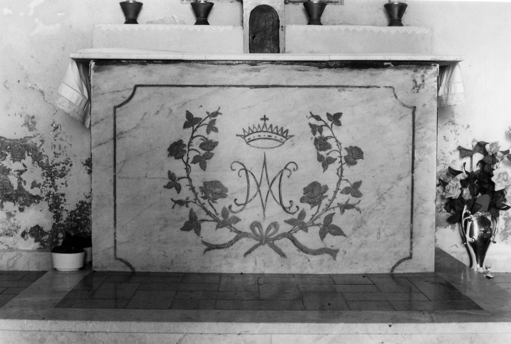 altare - ambito apuano (secc. XIX/ XX)