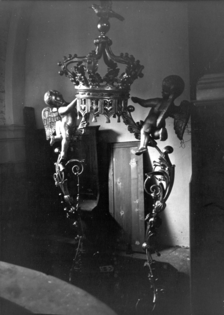 tronetto per esposizione eucaristica - ambito lucchese (secc. XVIII/ XIX)