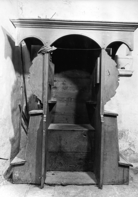 confessionale - ambito lucchese (sec. XVII)