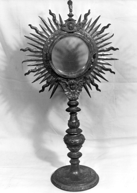 ostensorio - ambito italiano (sec. XVII)