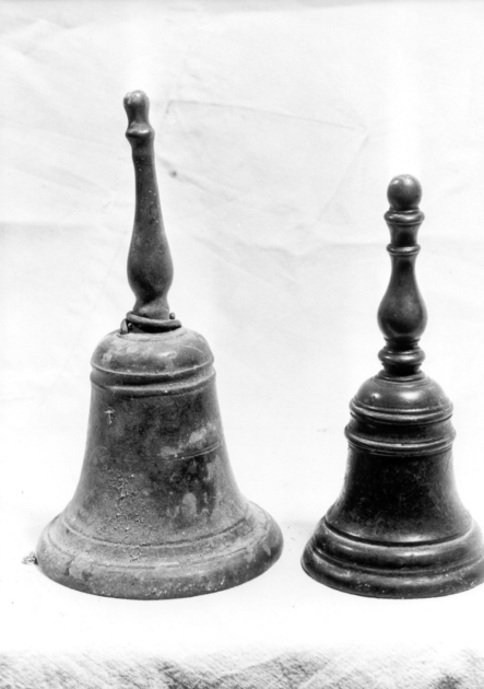 campanello, serie - bottega toscana (secc. XVII/ XVIII)