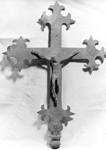 croce processionale - bottega toscana (sec. XVII)