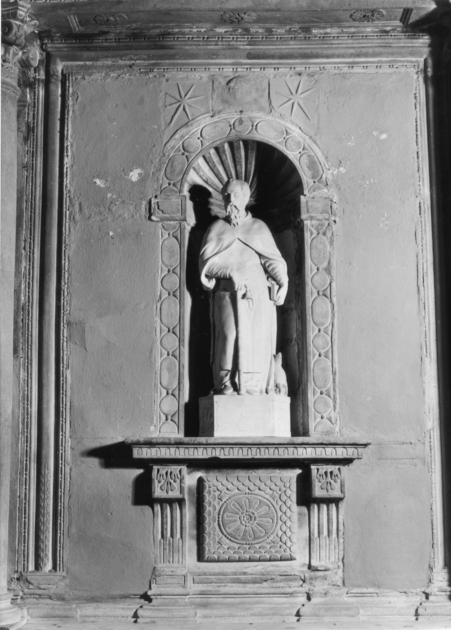SANT'ANTONIO ABATE (statua) di Gerbini Pellegrino (sec. XVI)