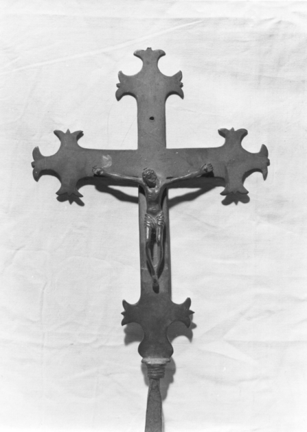 croce processionale - bottega toscana (sec. XVII)