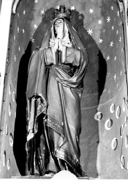 MADONNA ADDOLORATA (statua) - ambito toscano (sec. XIX)