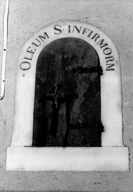 tabernacolo murale - ambito lucchese (sec. XIX)