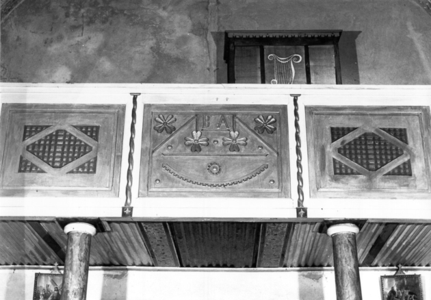 cantoria - ambito lucchese (sec. XIX)