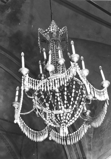 lampadario, serie - ambito toscano (sec. XIX)