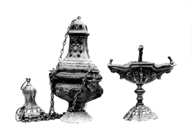 servizio per incensazione - ambito italiano (fine sec. XIX)