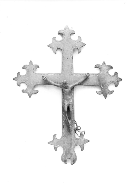 croce processionale - bottega toscana (sec. XVII)