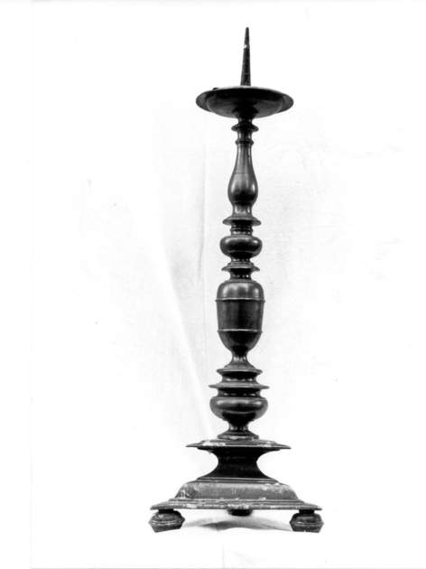 candeliere, serie - bottega toscana (sec. XVII)