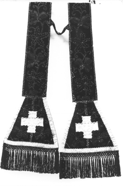 stola - manifattura italiana (fine sec. XIX)