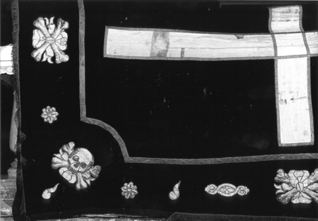 coltre funebre - manifattura italiana (sec. XIX)