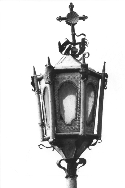 lanterna processionale, serie - ambito lucchese (seconda metà sec. XIX)