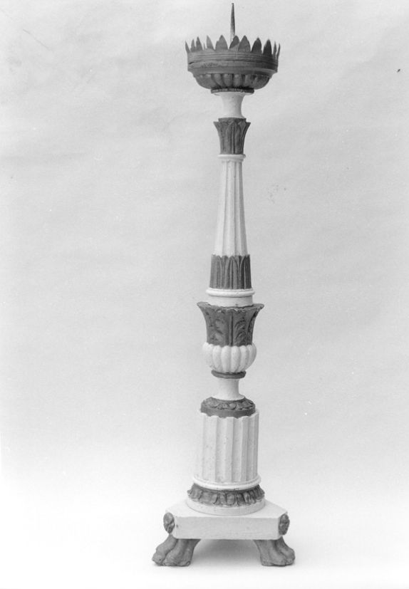 candelabro - manifattura toscana (?) (metà sec. XIX)