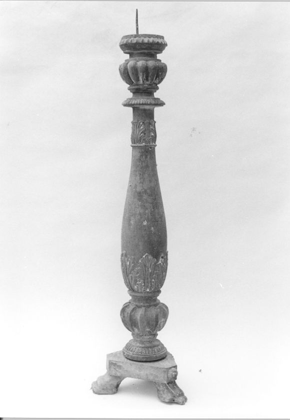 candelabro - manifattura toscana (?) (sec. XVII)