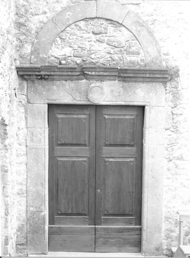 portale - ambito lunigianese (secc. XV/ XVI)