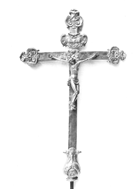 croce processionale - bottega lucchese (secondo quarto sec. XVII)