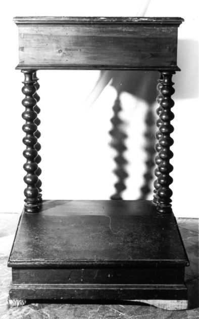 inginocchiatoio - ambito lucchese (sec. XIX)