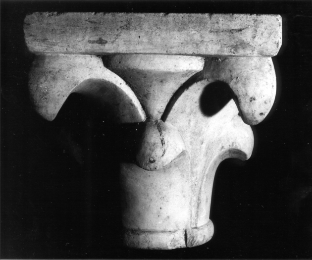capitello - ambito lucchese (secc. XIV/ XV)