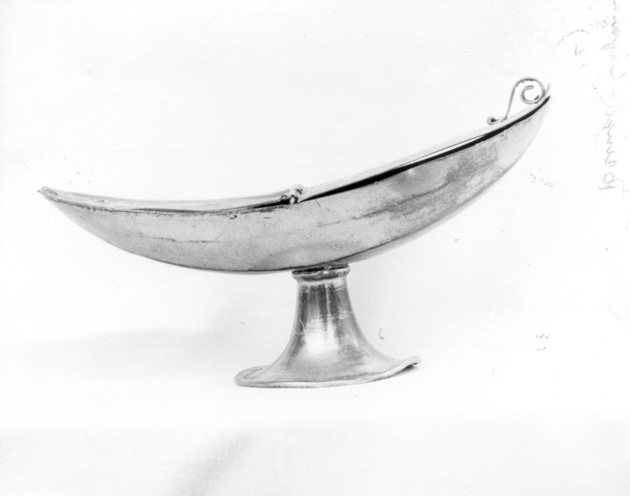 navicella portaincenso - ambito lucchese (sec. XVII)