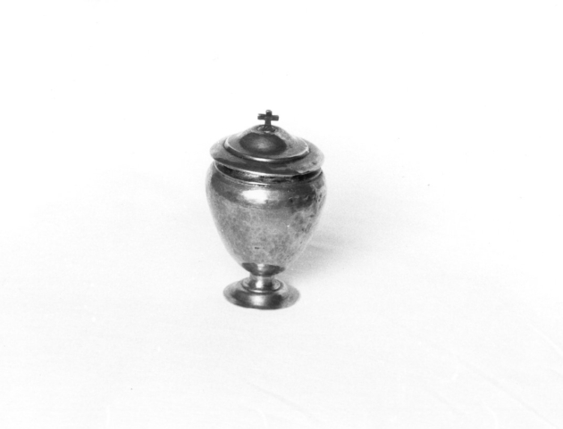 vasetti per oli santi - ambito lucchese (sec. XVIII)